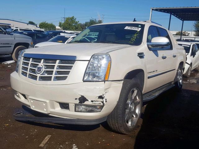 3GYFK62838G167674 - 2008 CADILLAC ESCALADE E WHITE photo 2