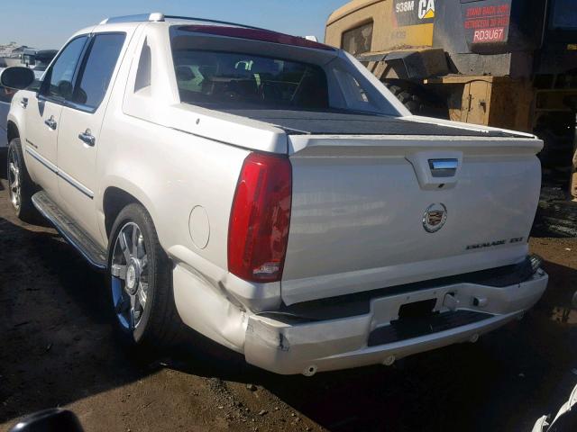 3GYFK62838G167674 - 2008 CADILLAC ESCALADE E WHITE photo 3