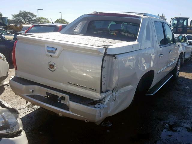 3GYFK62838G167674 - 2008 CADILLAC ESCALADE E WHITE photo 4