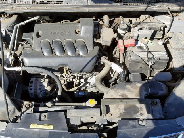 3N1AB6AP9BL686464 - 2011 NISSAN SENTRA 2.0 SILVER photo 7