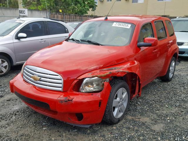 3GNBABFW8BS514453 - 2011 CHEVROLET HHR LT RED photo 2