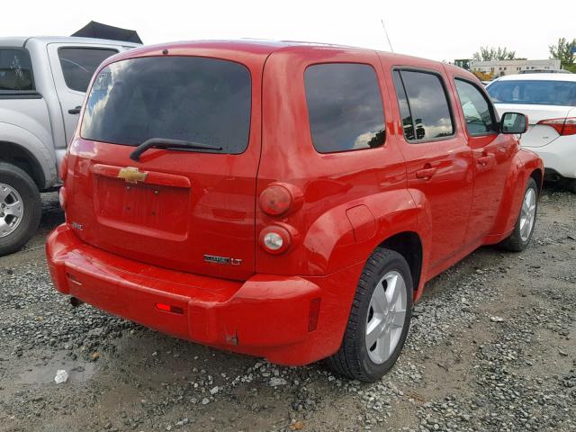 3GNBABFW8BS514453 - 2011 CHEVROLET HHR LT RED photo 4