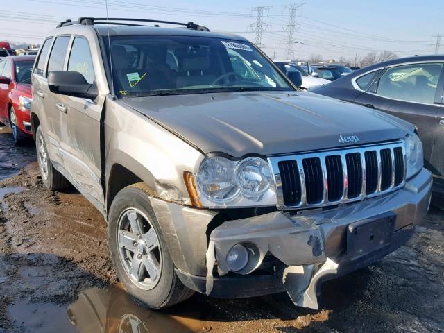 1J4HR58N26C174529 - 2006 JEEP GRAND CHER TAN photo 1