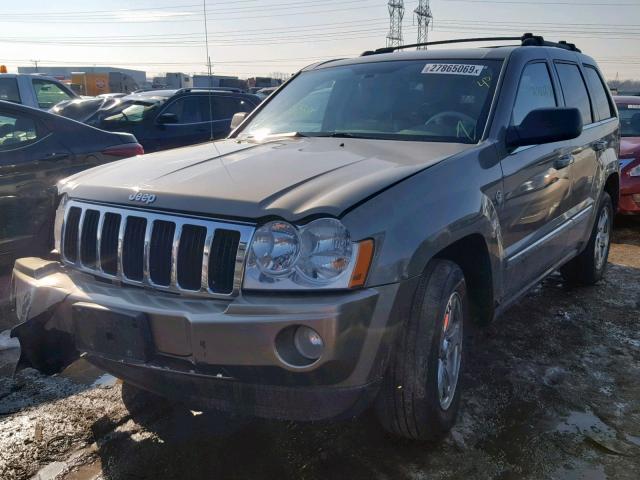 1J4HR58N26C174529 - 2006 JEEP GRAND CHER TAN photo 2