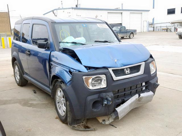 5J6YH18626L004143 - 2006 HONDA ELEMENT EX BLUE photo 1