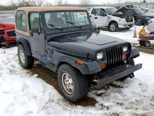 1J4FY29S0PP215411 - 1993 JEEP WRANGLER / BLACK photo 1