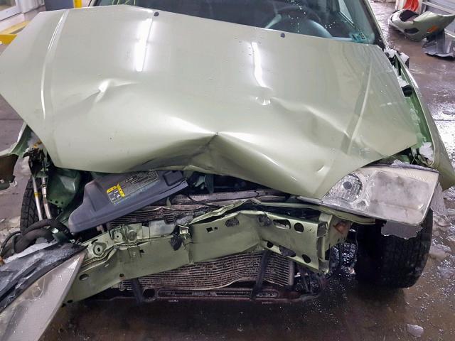 1FAFP34NX7W336183 - 2007 FORD FOCUS ZX4 GREEN photo 7