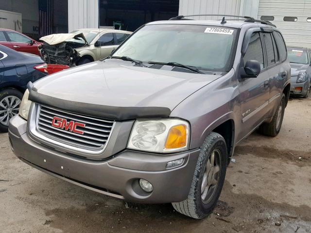 1GKDT13S062263358 - 2006 GMC ENVOY GRAY photo 2