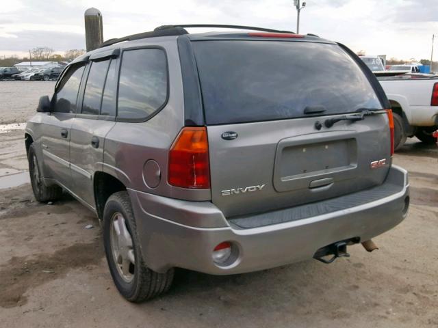 1GKDT13S062263358 - 2006 GMC ENVOY GRAY photo 3