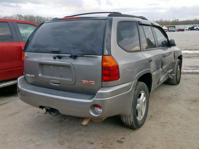 1GKDT13S062263358 - 2006 GMC ENVOY GRAY photo 4