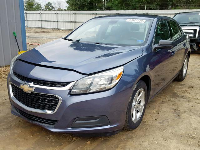 1G11B5SL4FF190998 - 2015 CHEVROLET MALIBU LS BLUE photo 2