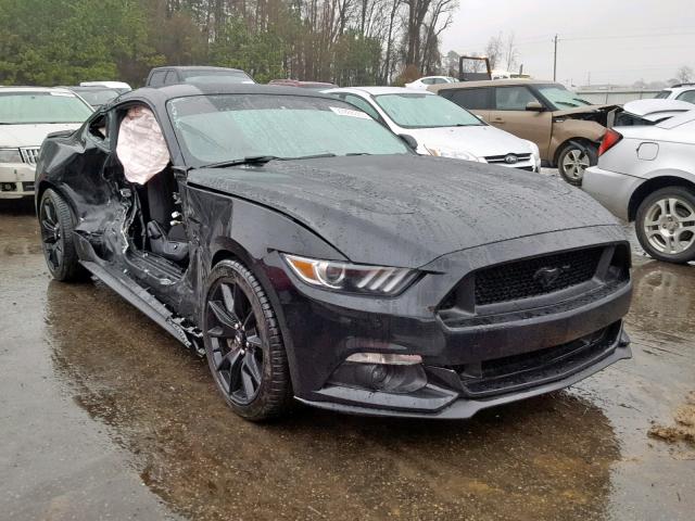 1FA6P8CF5H5345114 - 2017 FORD MUSTANG GT BLACK photo 1