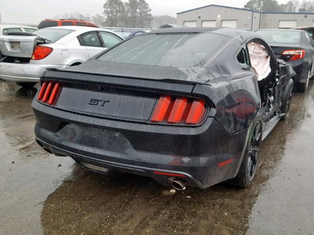 1FA6P8CF5H5345114 - 2017 FORD MUSTANG GT BLACK photo 4