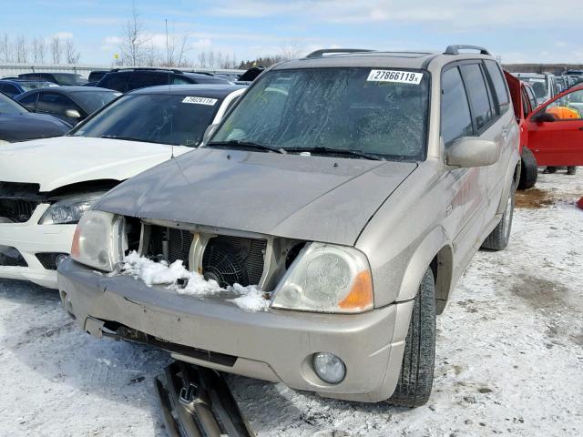 JS3TX92V154104438 - 2005 SUZUKI XL7 EX BEIGE photo 2