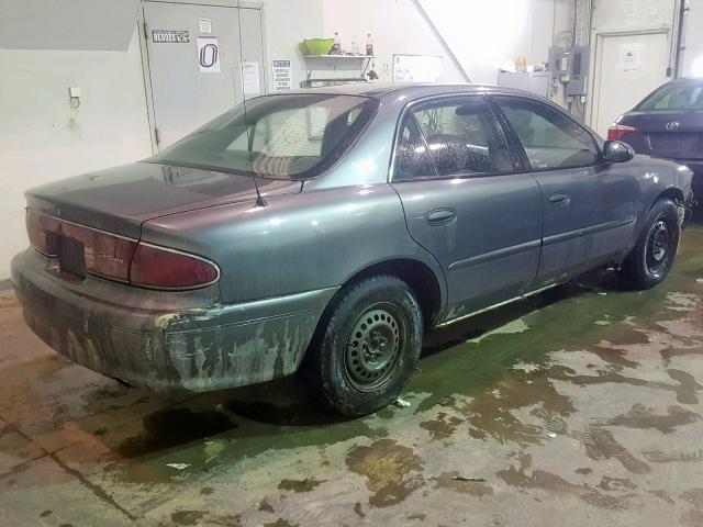 2G4WS52J541178189 - 2004 BUICK CENTURY CU GRAY photo 4