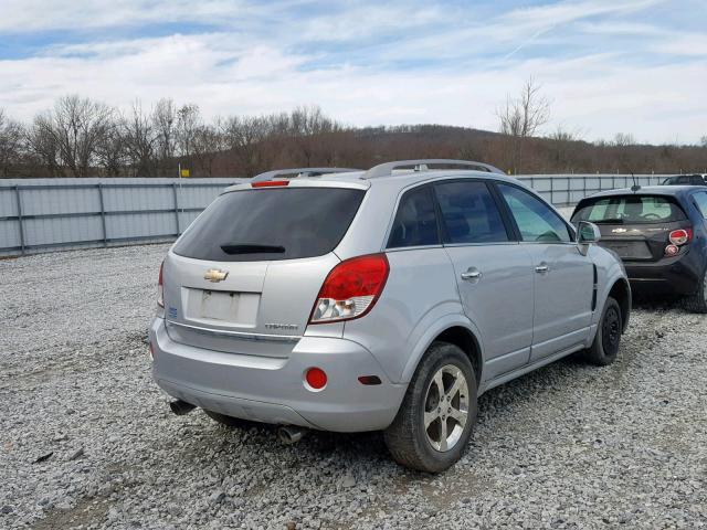 3GNAL3E51CS609300 - 2012 CHEVROLET CAPTIVA SP SILVER photo 4