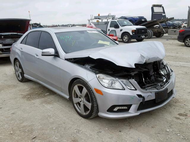 WDDHF5GB5BA267398 - 2011 MERCEDES-BENZ E 350 SILVER photo 1