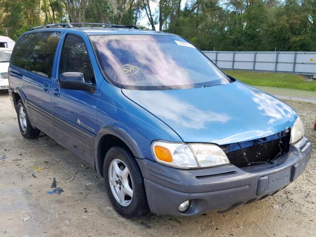 1GMDX03E1XD212280 - 1999 PONTIAC MONTANA / BLUE photo 1