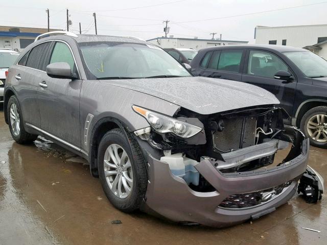 JNRAS18U39M100885 - 2009 INFINITI FX35 GRAY photo 1