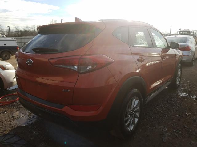 KM8J3CA47HU530173 - 2017 HYUNDAI TUCSON LIMITED  photo 4