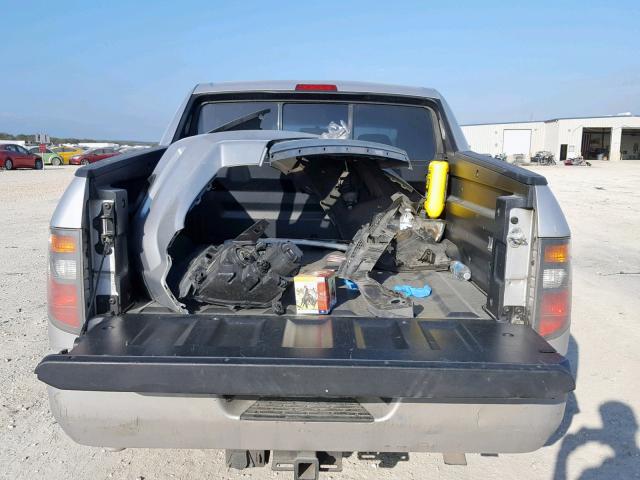 2HJYK16276H538285 - 2006 HONDA RIDGELINE SILVER photo 6