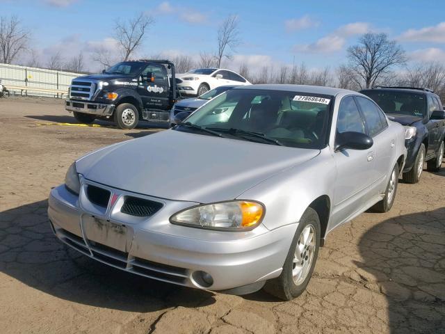 1G2NE52FX4C228991 - 2004 PONTIAC GRAND AM S SILVER photo 2