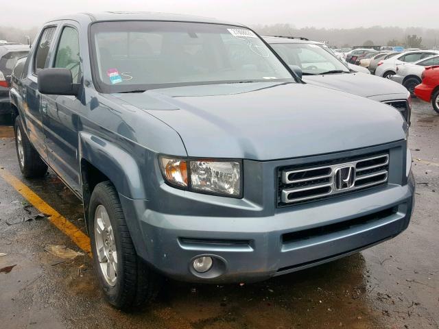 2HJYK16587H544446 - 2007 HONDA RIDGELINE BLUE photo 1