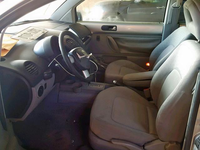 3VWCP21C41M441980 - 2001 VOLKSWAGEN NEW BEETLE SILVER photo 5