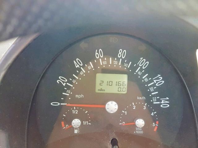 3VWCP21C41M441980 - 2001 VOLKSWAGEN NEW BEETLE SILVER photo 8