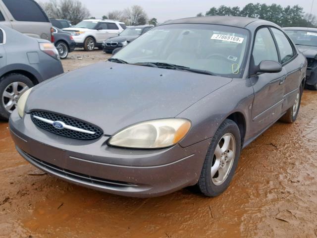 1FAFP55S42A121386 - 2002 FORD TAURUS SES GRAY photo 2