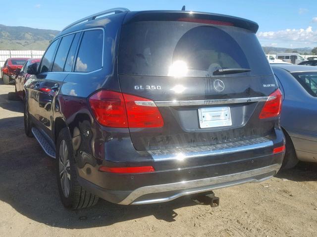 4JGDF2EE5EA294752 - 2014 MERCEDES-BENZ GL 350 BLU BLACK photo 3