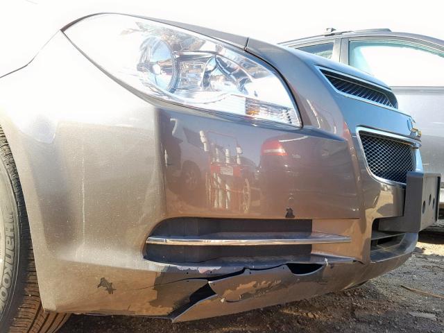 1G1ZC5EB3AF317719 - 2010 CHEVROLET MALIBU 1LT ყავისფერი ფოტო 9