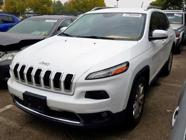 1C4PJLDS0FW507415 - 2015 JEEP CHEROKEE L WHITE photo 2