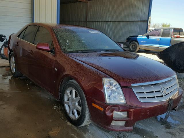 1G6DW677060176547 - 2006 CADILLAC STS MAROON photo 1