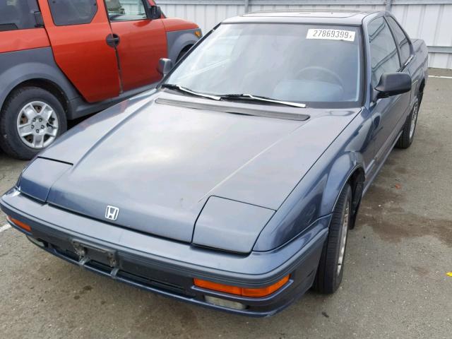 JHMBA4239JC068817 - 1988 HONDA PRELUDE 2. BLUE photo 2