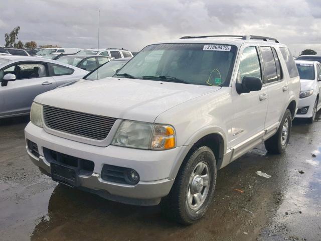 1FMZU75W72ZC19159 - 2002 FORD EXPLORER L WHITE photo 2