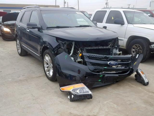 1FMHK7F80CGB01467 - 2012 FORD EXPLORER L BLACK photo 1