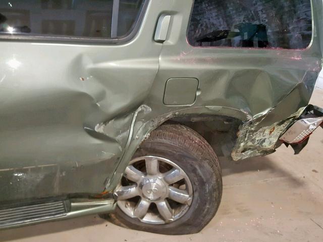 5N3AA08C24N809124 - 2004 INFINITI QX56 GREEN photo 9