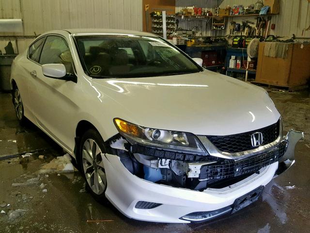 1HGCT1B30EA003355 - 2014 HONDA ACCORD LX- WHITE photo 1