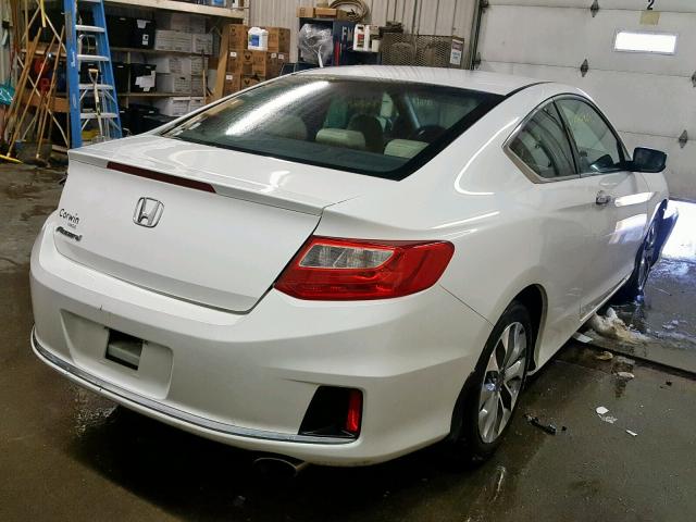 1HGCT1B30EA003355 - 2014 HONDA ACCORD LX- WHITE photo 4