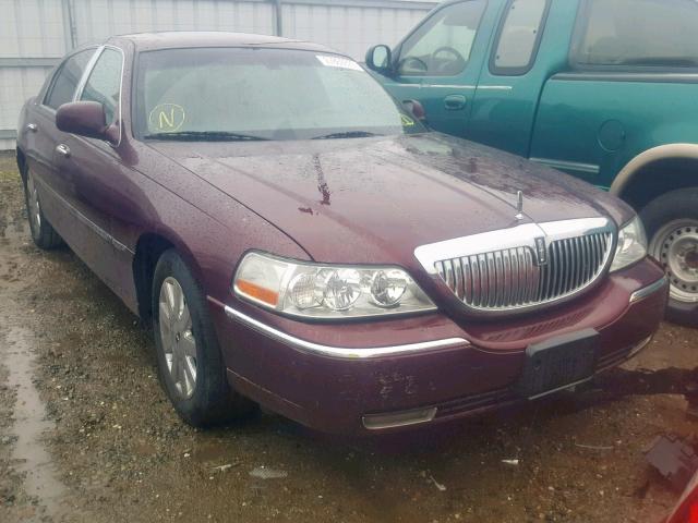 1LNHM83W27Y609331 - 2007 LINCOLN TOWN CAR D MAROON photo 1