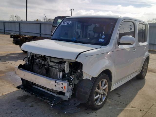 JN8AZ28R39T126362 - 2009 NISSAN CUBE BASE WHITE photo 2