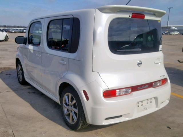 JN8AZ28R39T126362 - 2009 NISSAN CUBE BASE WHITE photo 3