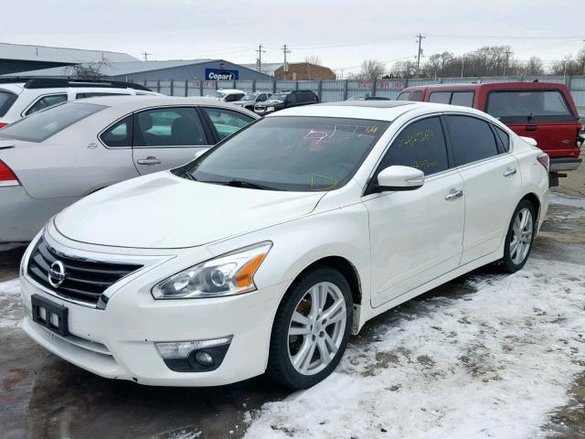 1N4BL3AP4EC274987 - 2014 NISSAN ALTIMA 3.5 WHITE photo 2