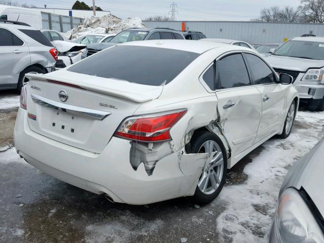 1N4BL3AP4EC274987 - 2014 NISSAN ALTIMA 3.5 WHITE photo 4