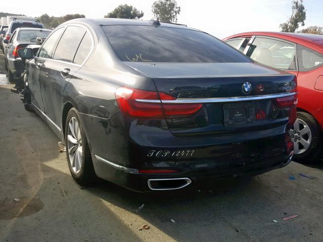 WBA7E2C5XGG504489 - 2016 BMW 740 I BLACK photo 3