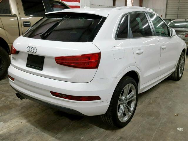 WA1BCCFS4HR009716 - 2017 AUDI Q3 PREMIUM WHITE photo 4