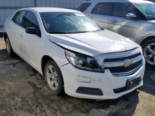 1G11B5SAXDF167690 - 2013 CHEVROLET MALIBU LS WHITE photo 1