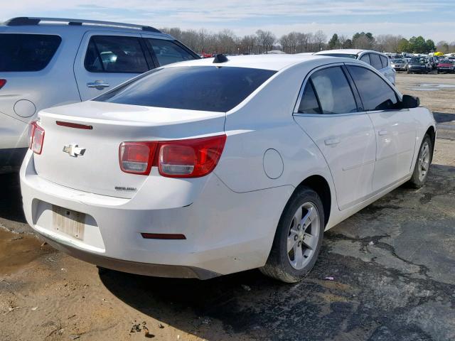 1G11B5SAXDF167690 - 2013 CHEVROLET MALIBU LS WHITE photo 4