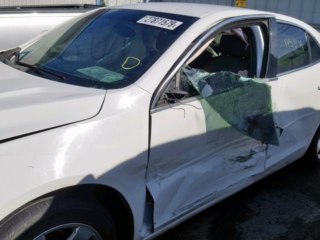 1G11B5SAXDF167690 - 2013 CHEVROLET MALIBU LS WHITE photo 9